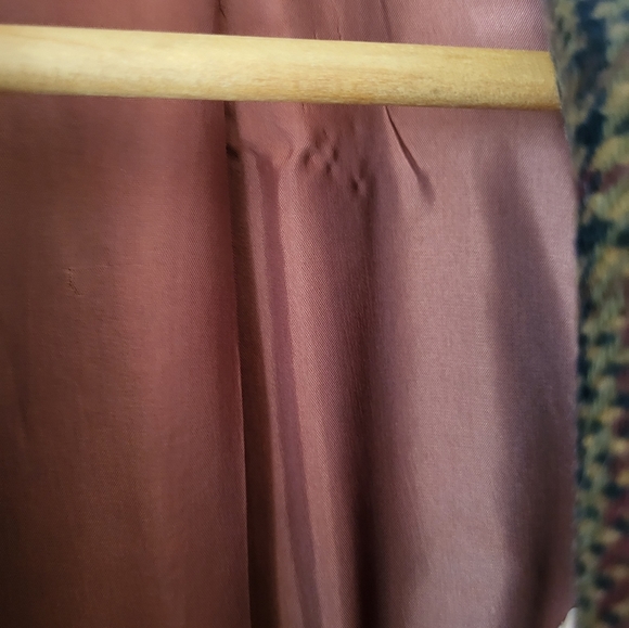 Vintage Para Double Breasted Wool Blend Plaid Blazer Size 10 - Picture 13 of 16